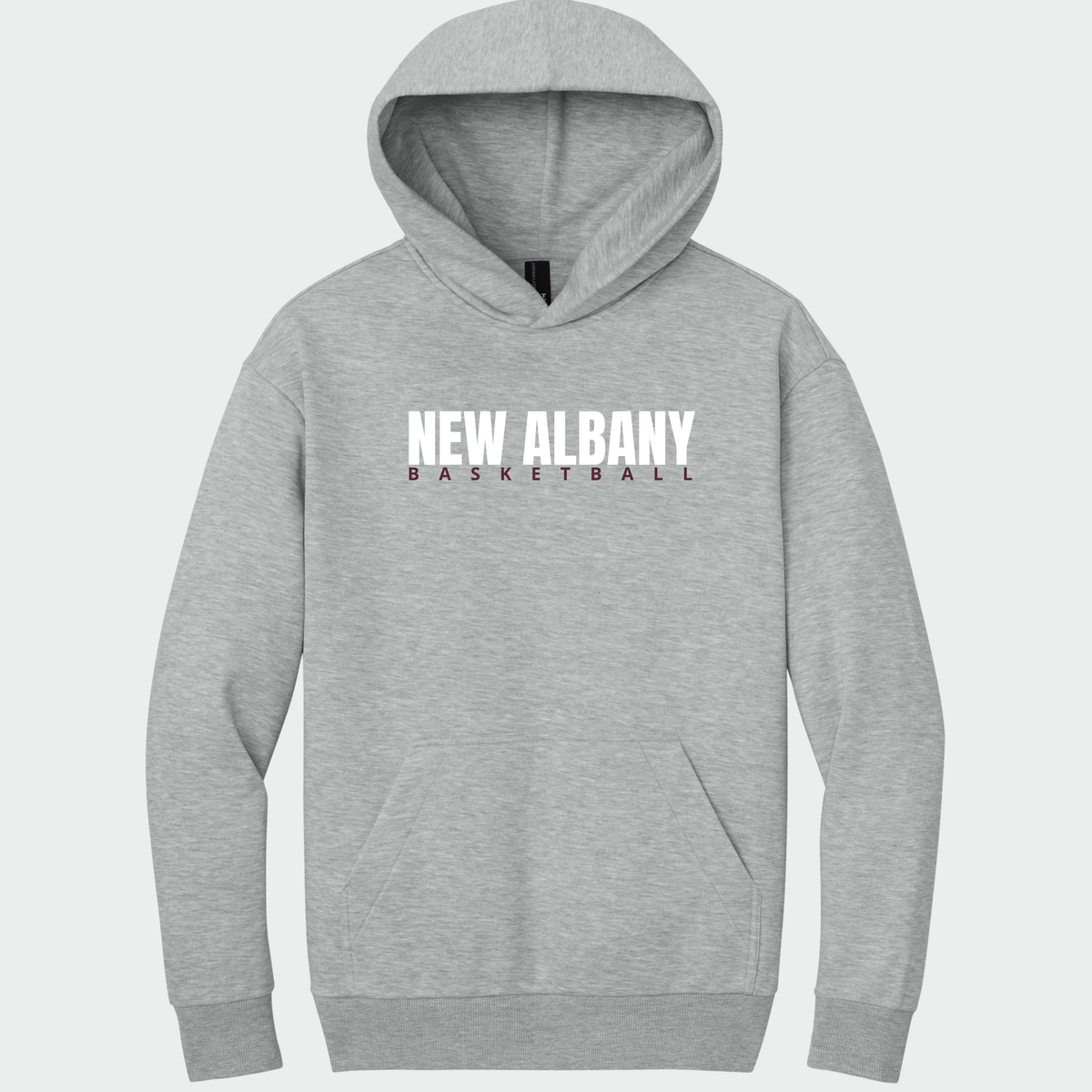 NAGTB: New Albany Basketball, Heavyweight Hooded Sweatshirt
