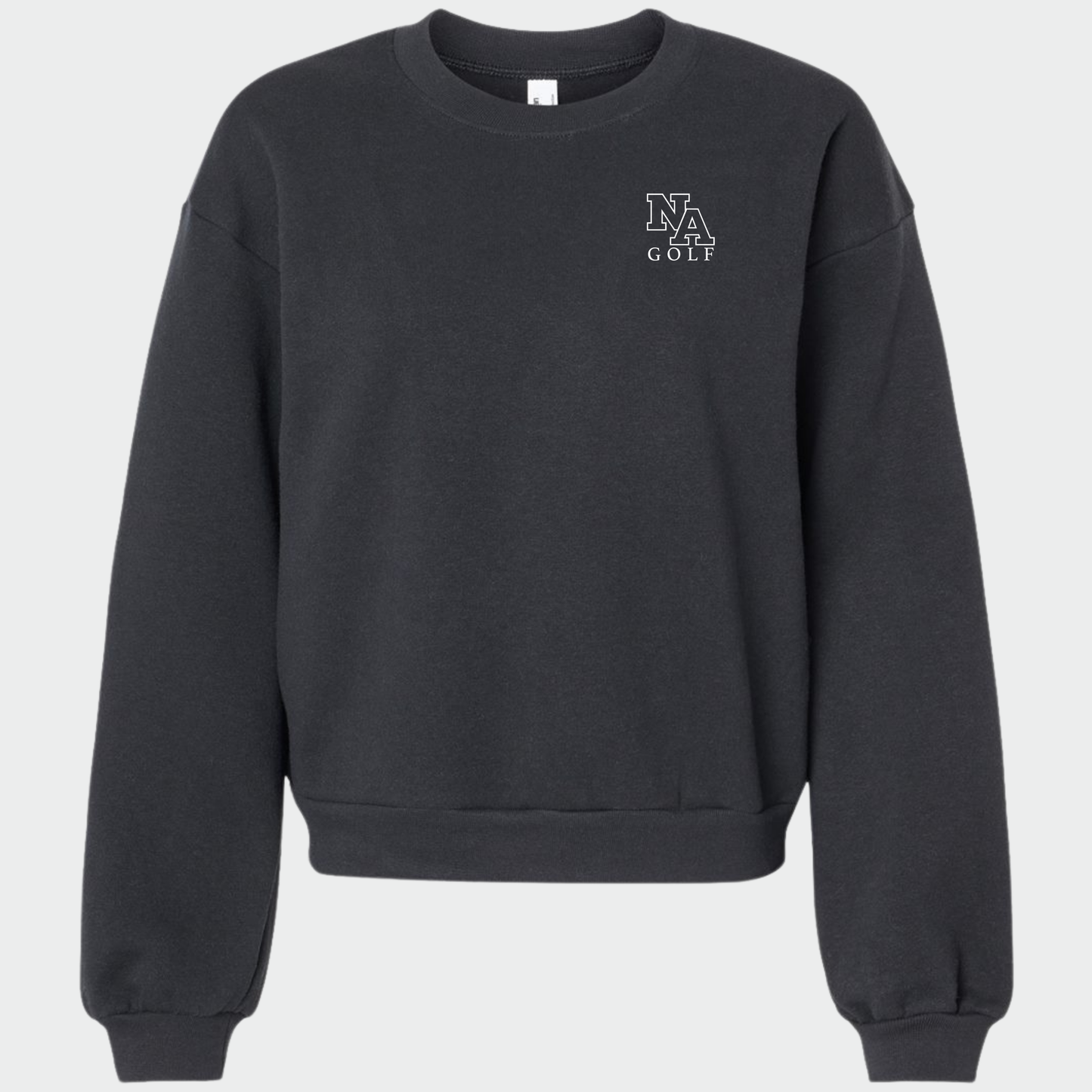 NAGolf: Embroidered, Reflex Fleece Crew Sweatshirt