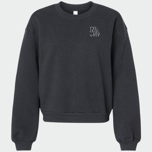 NAGolf: Embroidered, Reflex Fleece Crew Sweatshirt