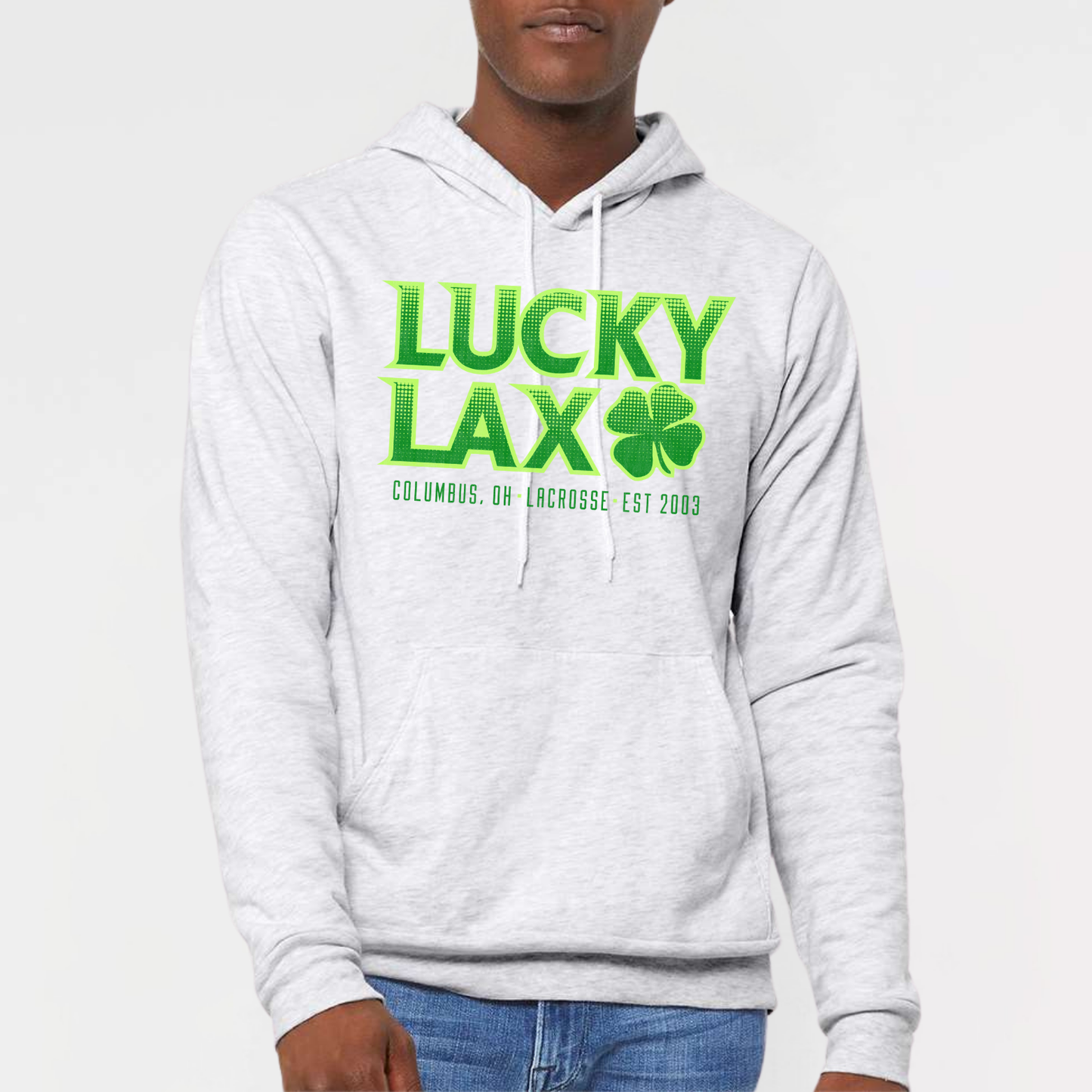 LuckyLax: Sponge Fleece Hooded Sweatshirt