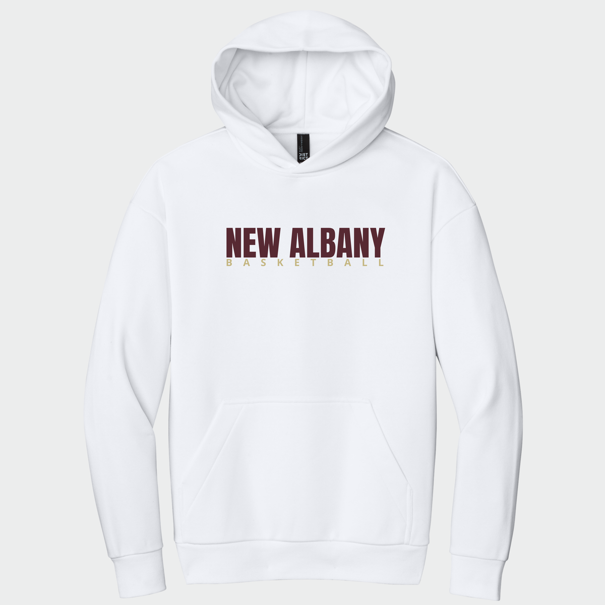 NAGTB: New Albany Basketball, Heavyweight Hooded Sweatshirt
