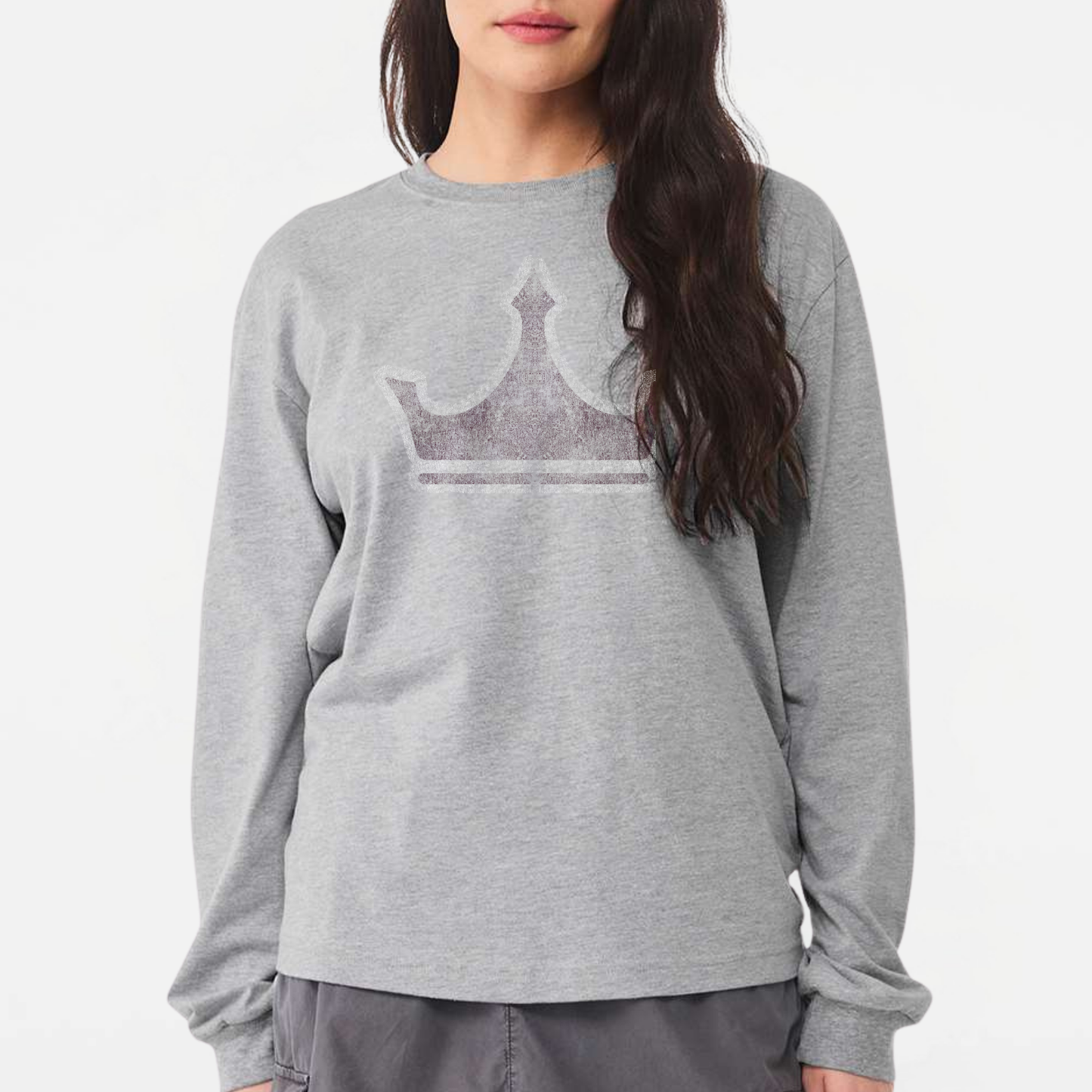 TCR: Triple Crown, Heavyweight Long Sleeve Tee *Distressed Print*
