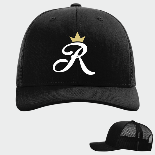 TCR: Crown R, Trucker Cap *3D Embroidered*