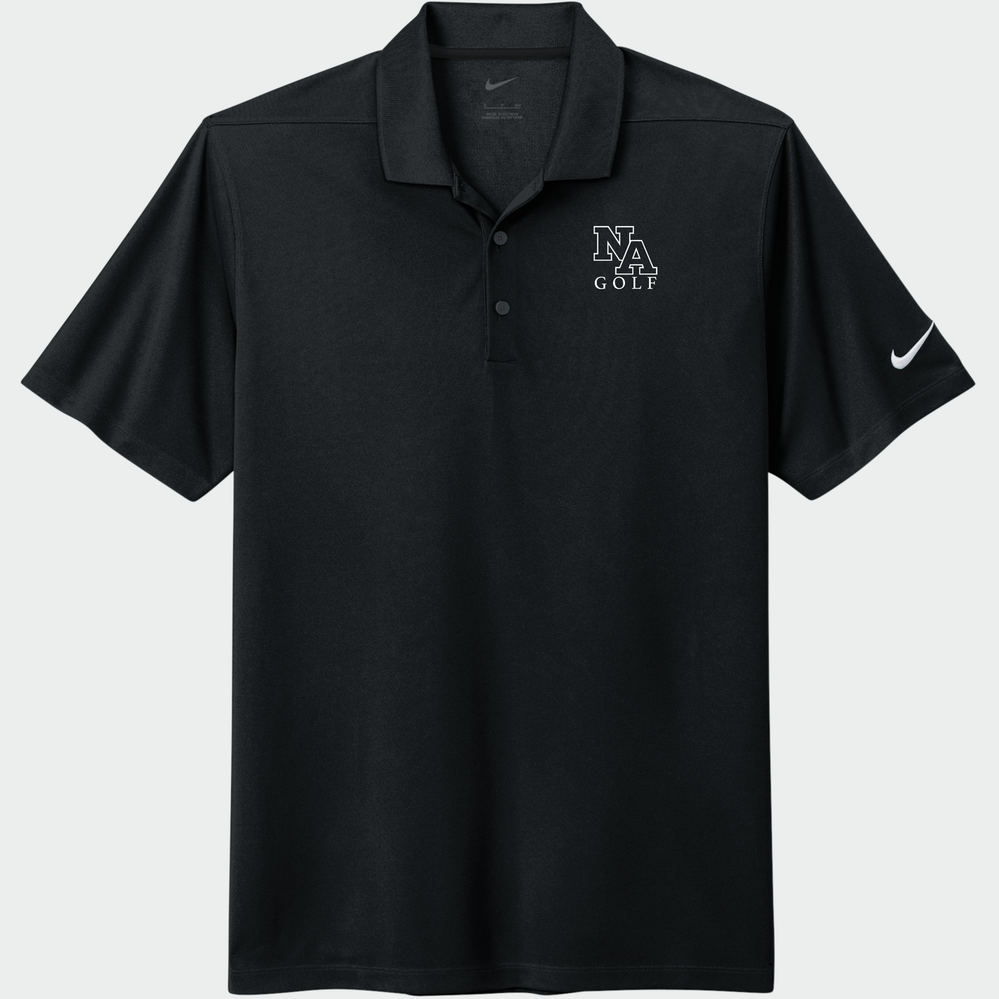 NAGolf: Embroidered, Nike Micro-Pique Polo