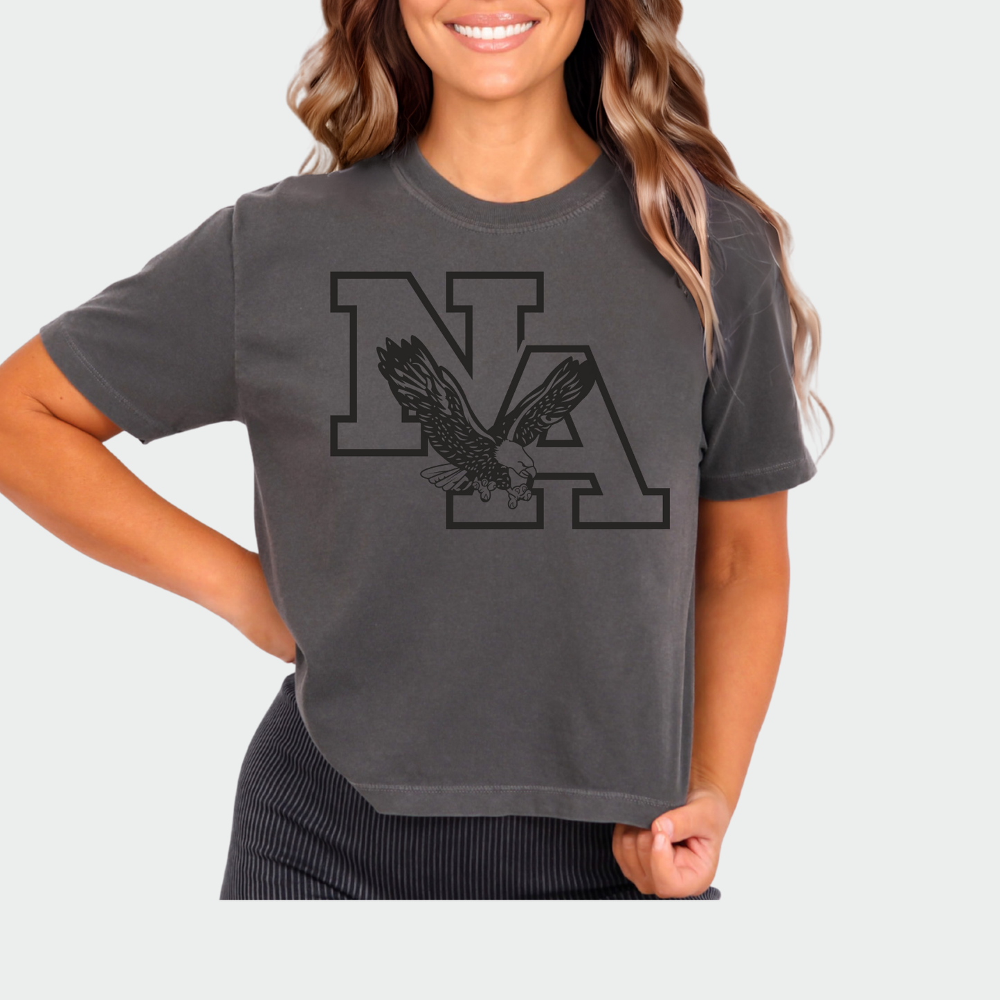 The James: Women's Cropped Crew T-Shirt