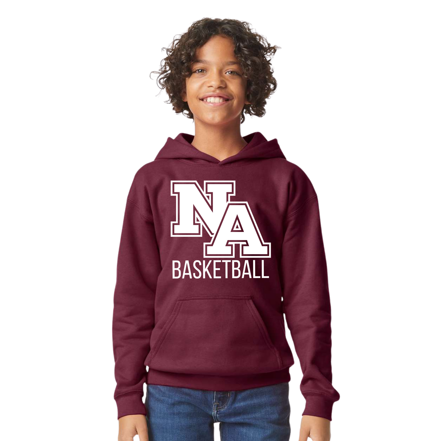 NA Basketball Hooded Sweatshirt