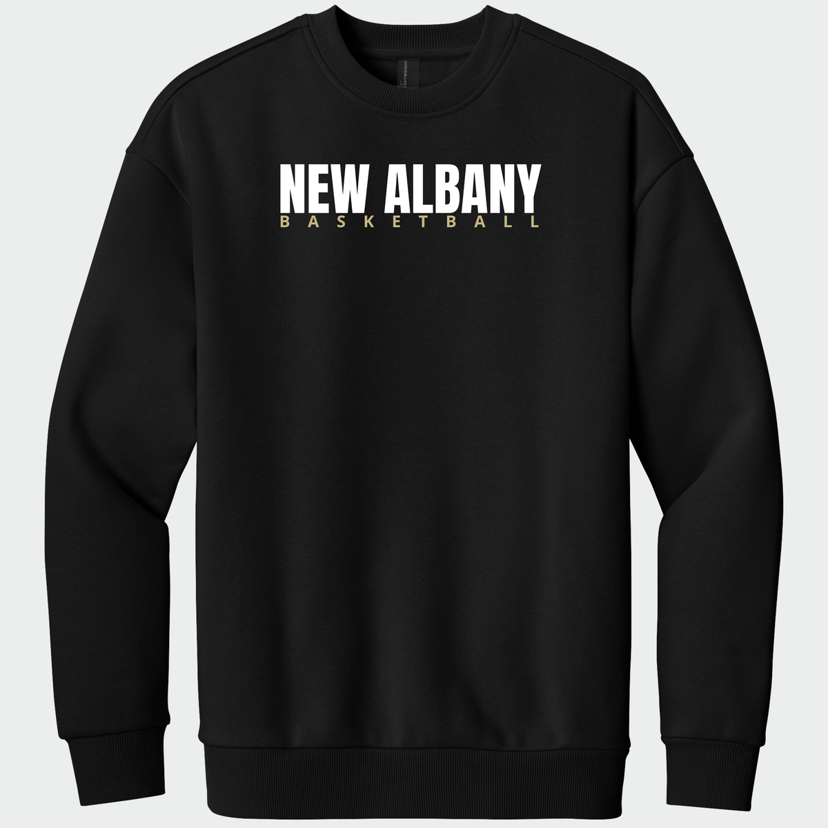 NAGTB: New Albany Basketball, Heavyweight Crew Sweatshirt