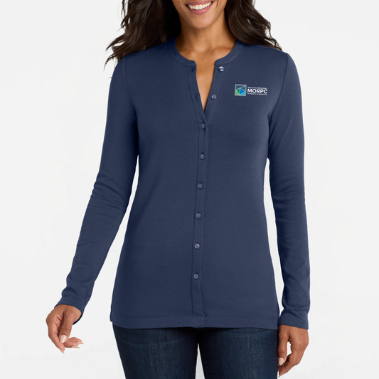 MORPC: Women's Concept Stretch Button-Front Cardigan