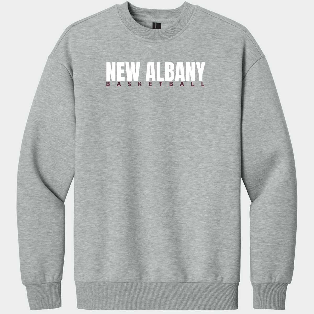 NAGTB: New Albany Basketball, Heavyweight Crew Sweatshirt