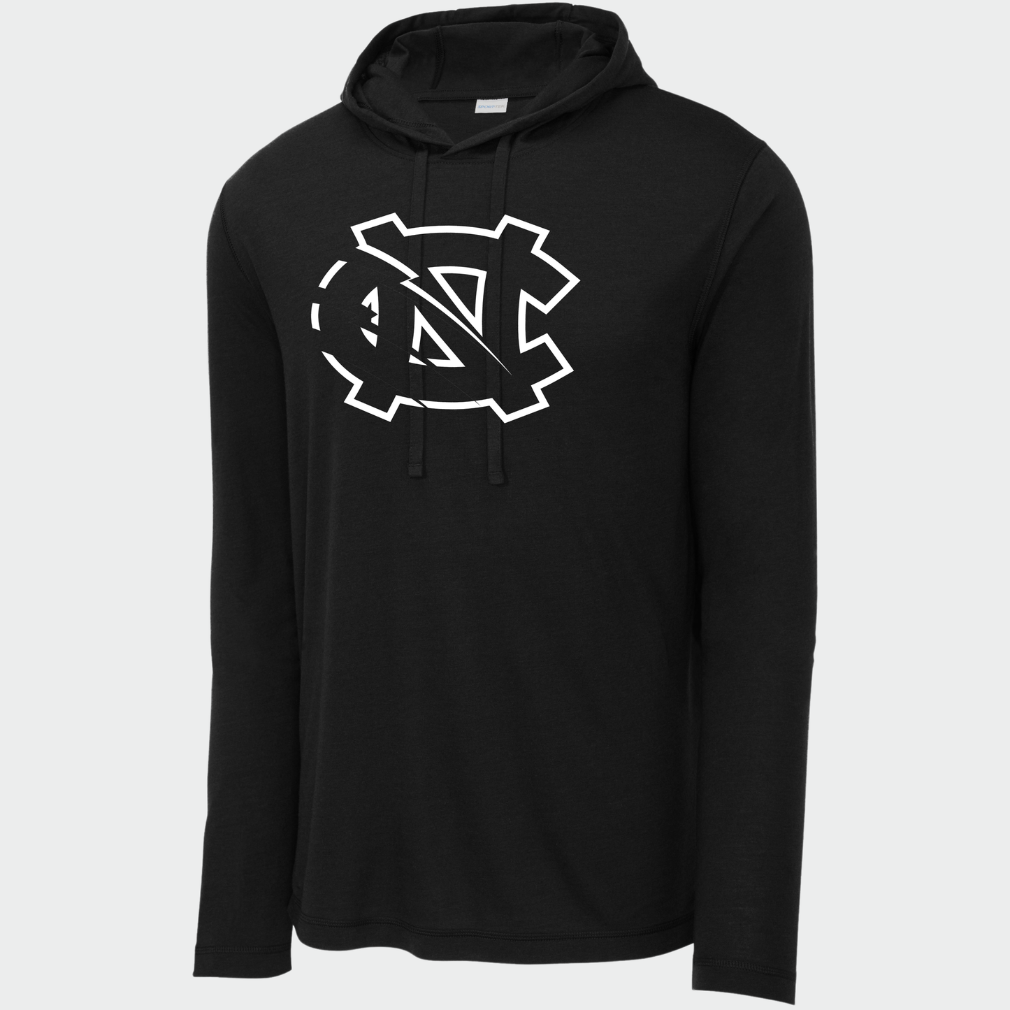 BRUINS: NC Long Sleeve Triblend Tech Hoodie