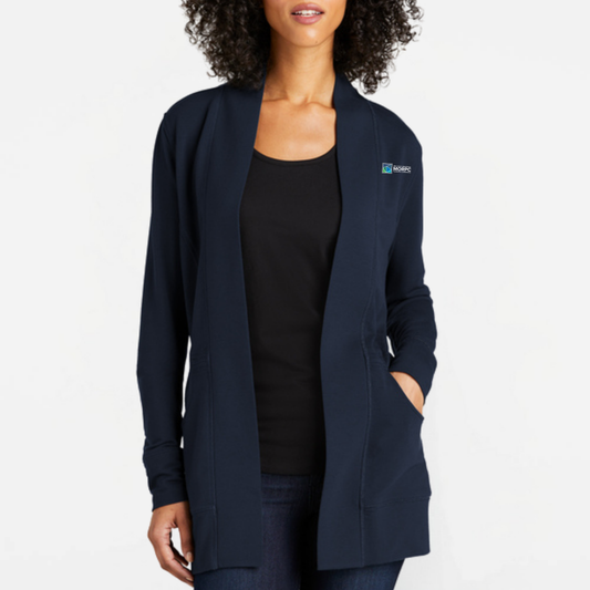MORPC: Women's Microterry Cardigan