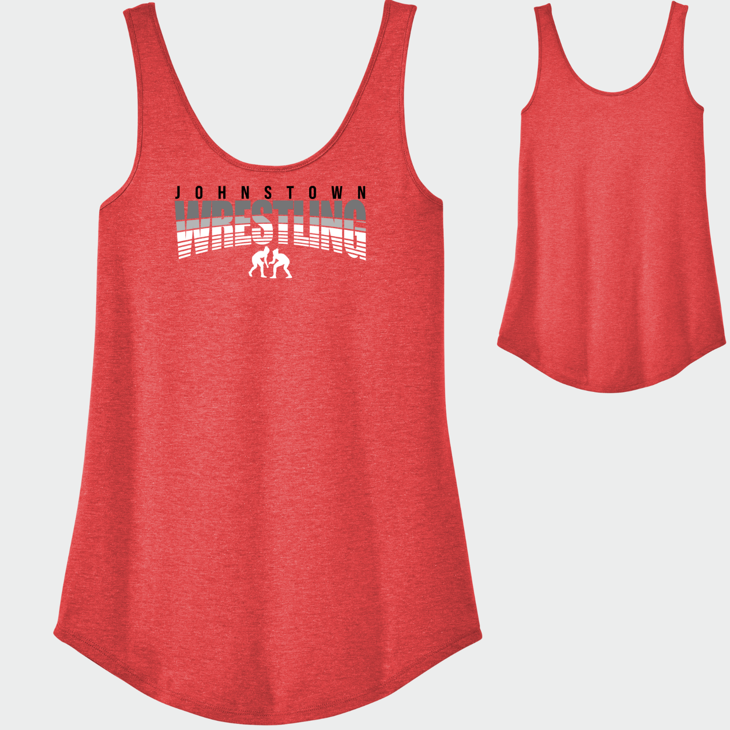 JYAA: Johnstown Wrestling Women's Triblend Tank Top