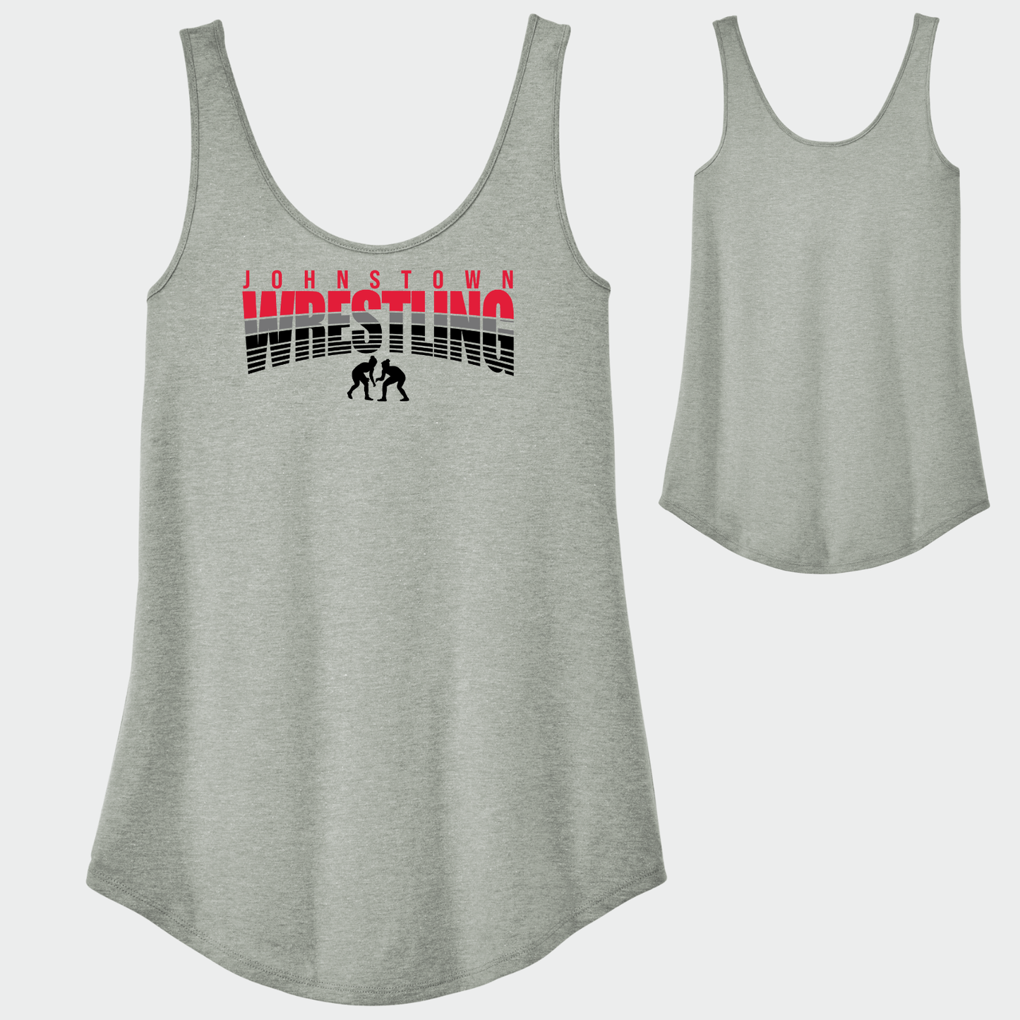 JYAA: Johnstown Wrestling Women's Triblend Tank Top