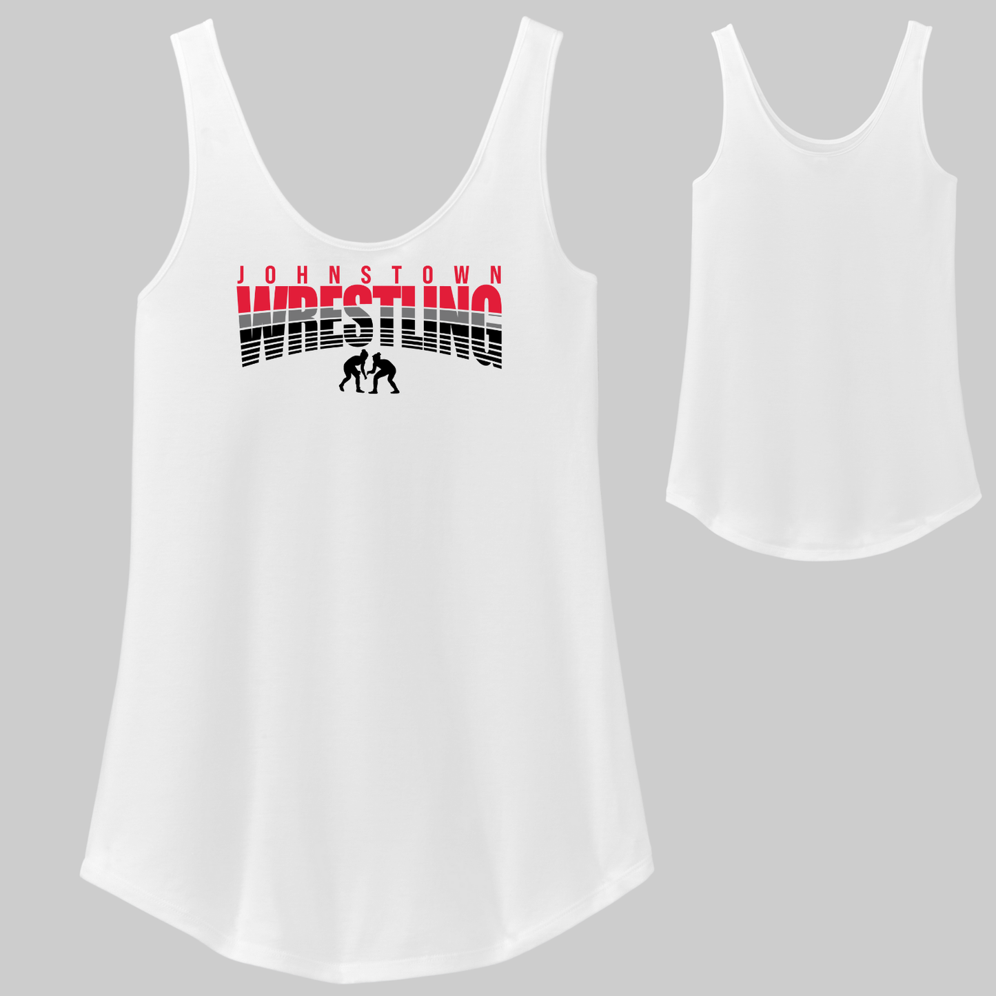 JYAA: Johnstown Wrestling Women's Triblend Tank Top
