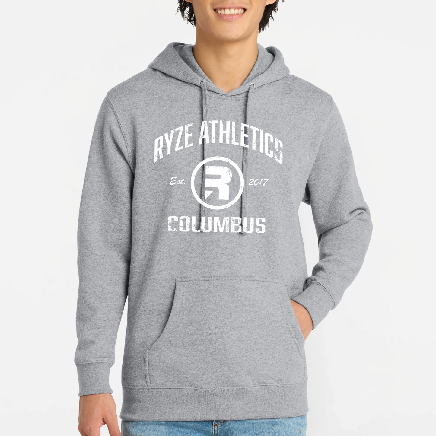 Ryze: Distressed Classic Hooded Sweatshirt