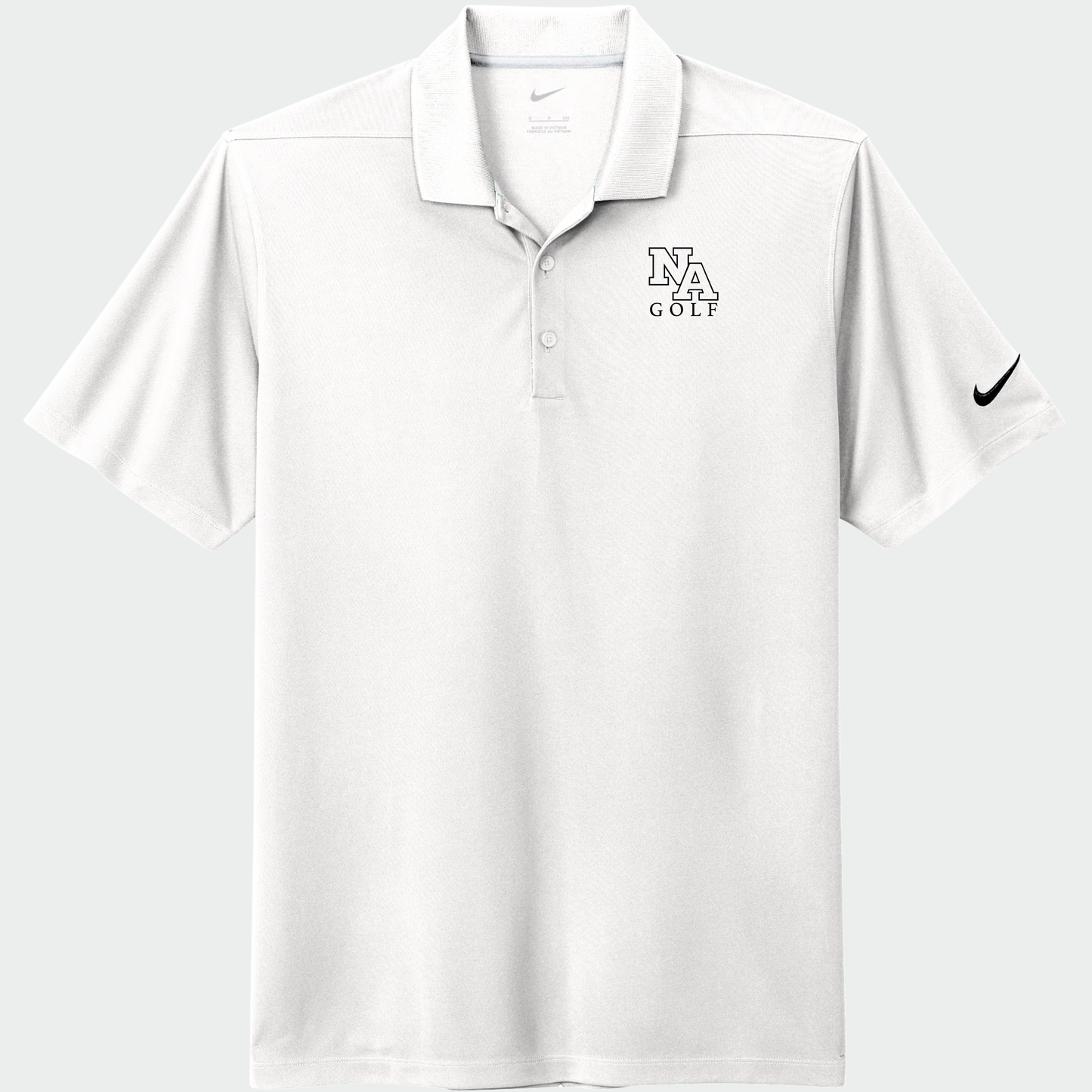 NAGolf: Embroidered, Nike Micro-Pique Polo