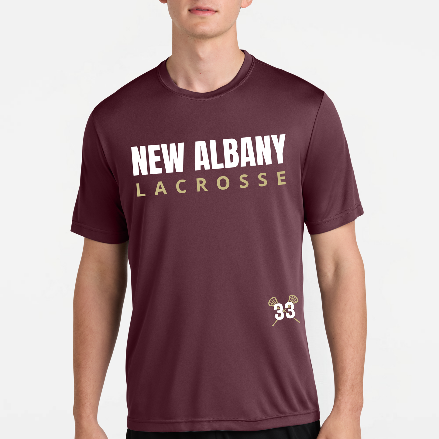 NA Lacrosse: New Albany Sport-Tek Tee