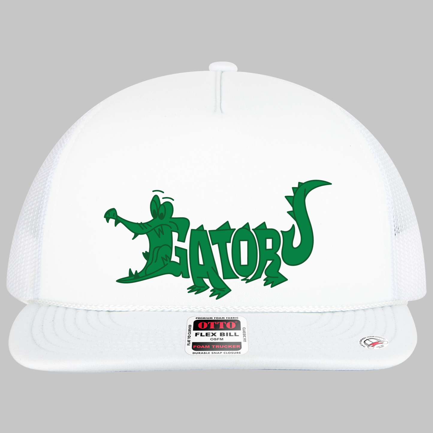 PTAC: Gators Retro Logo Flex-Bill Trucker Hat