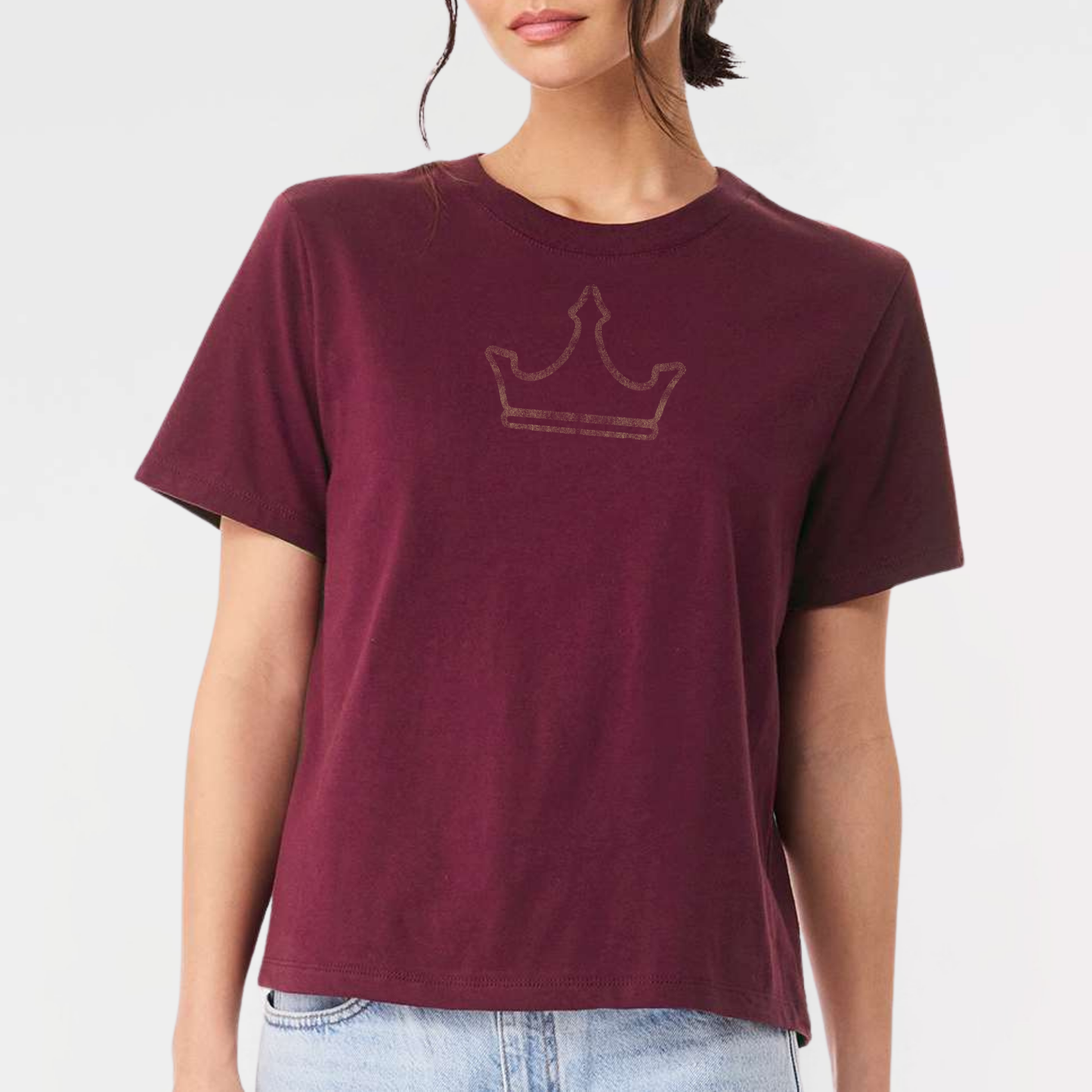 TCR: Triple Crown, Women's Heavyweight Tee *Distressed Print*
