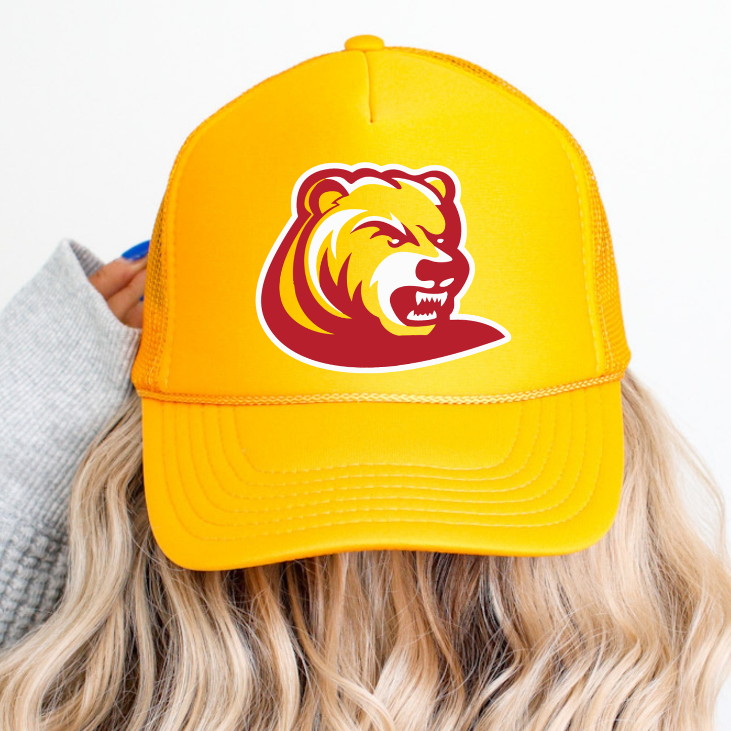 BRUINS: Bear Foam Trucker Hat
