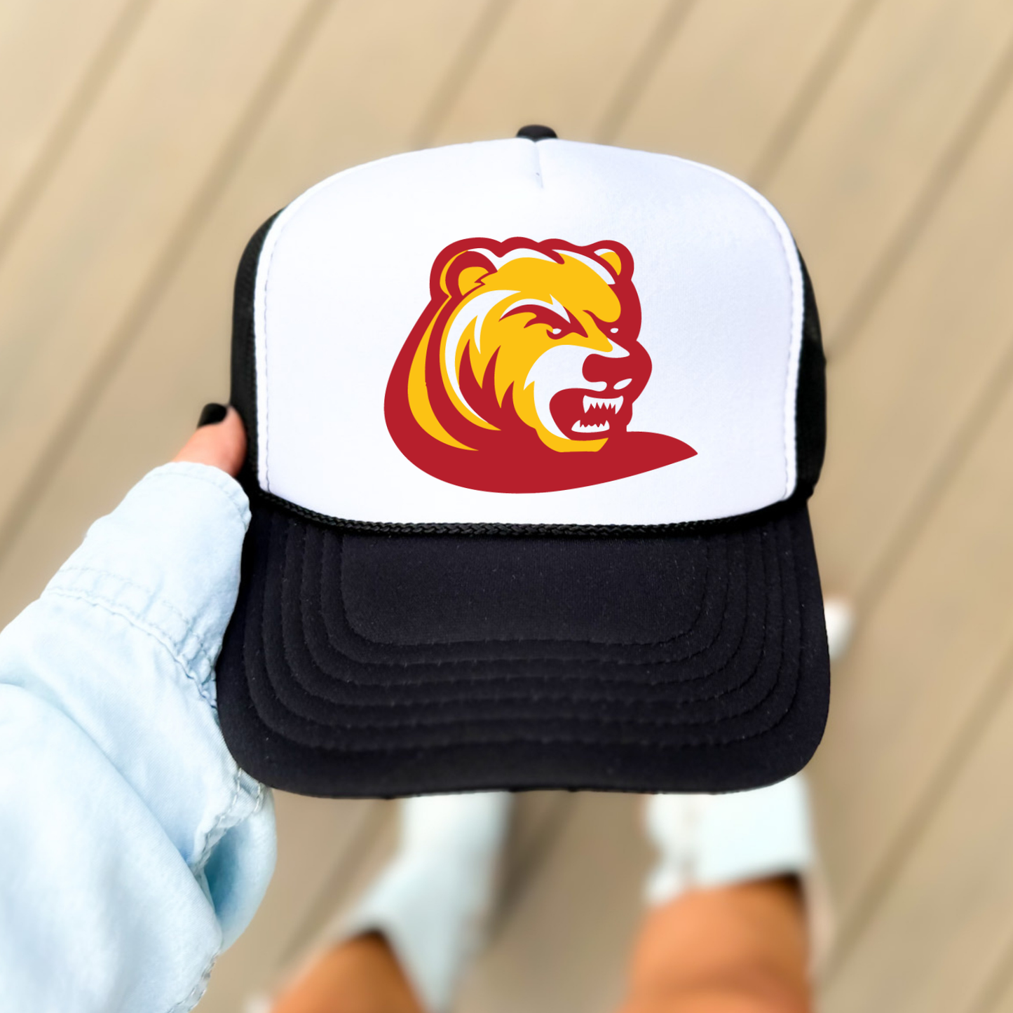 BRUINS: Bear Foam Trucker Hat