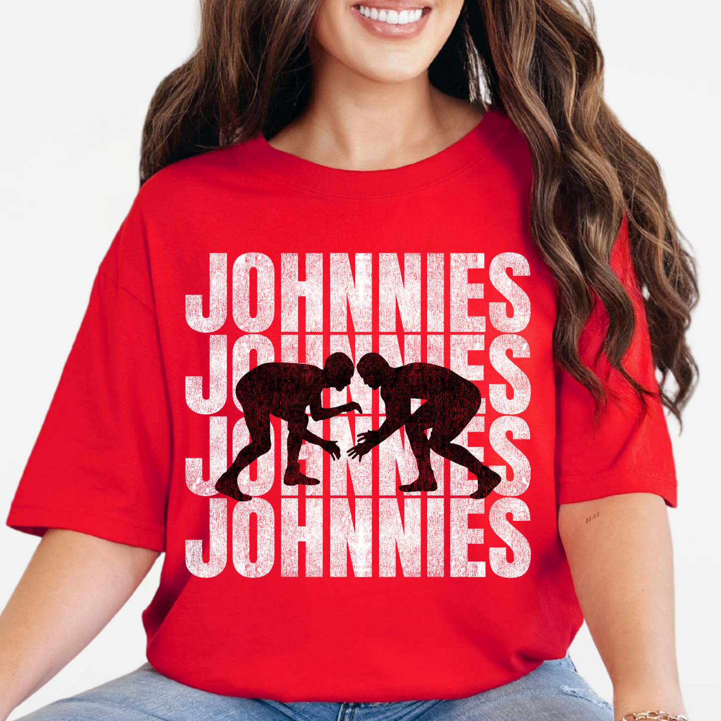JYAA: Johnnies Wrestling *distressed graphic* T-Shirt