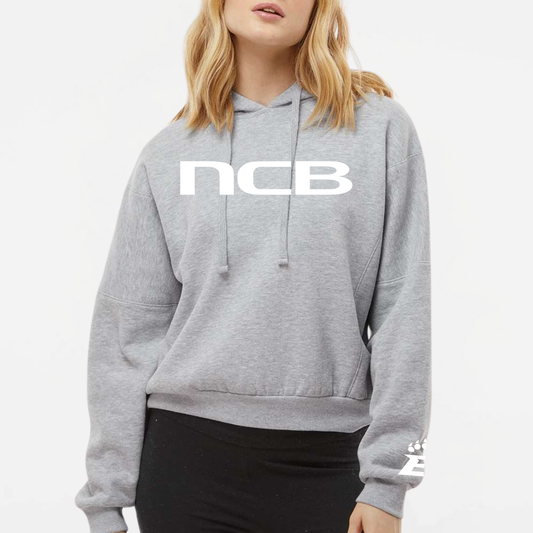 BRUINS: NCB Women's Boxy Crop Hooded Sweatshirt