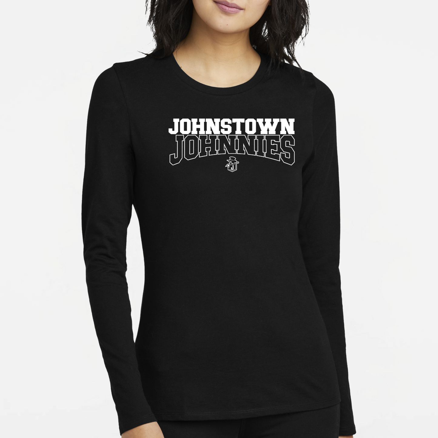 JYAA: Johnstown Johnnies Women's CVC Long Sleeve T-Shirt