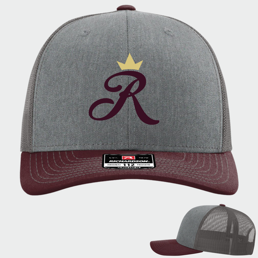 TCR: Crown R, Trucker Cap *3D Embroidered*