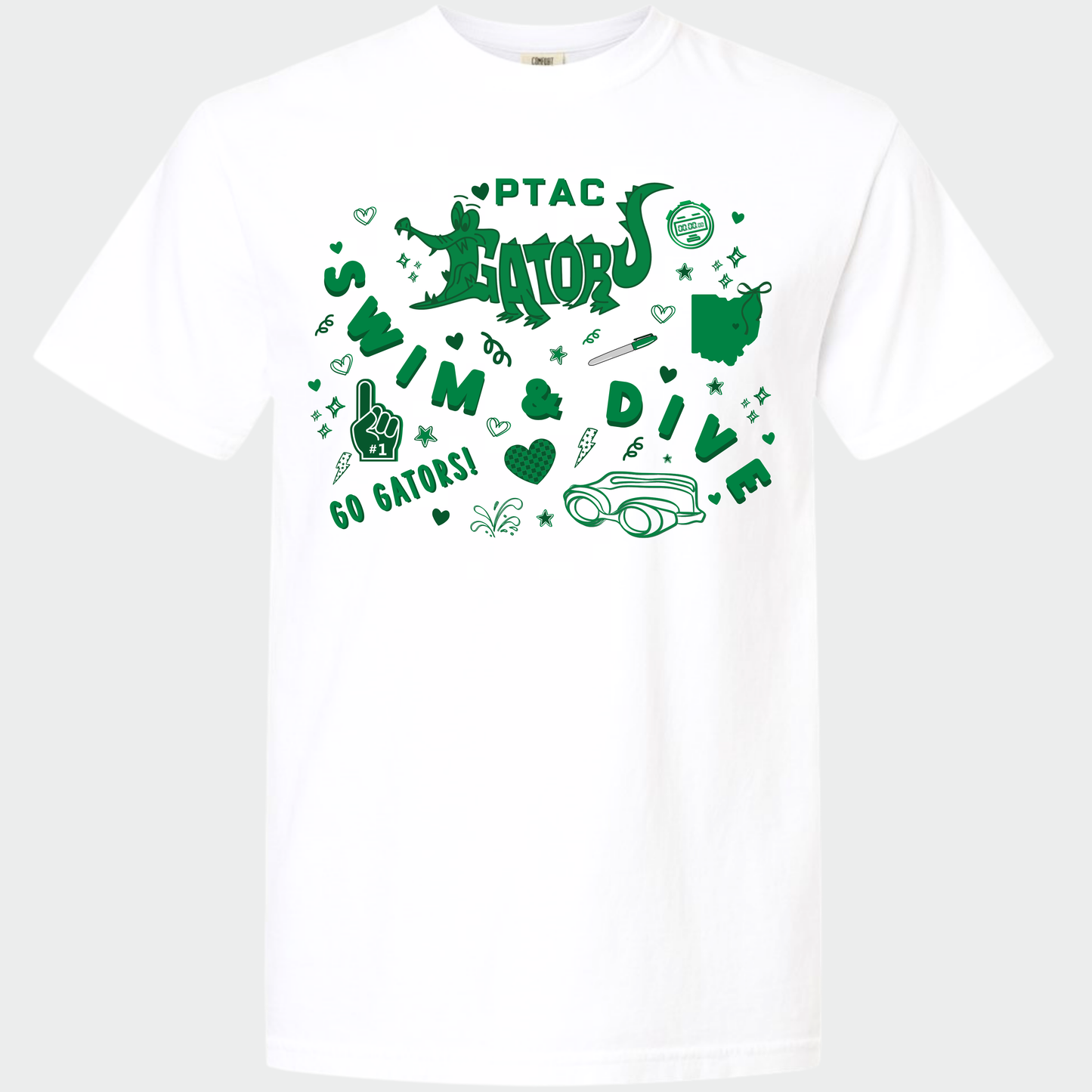 PTAC: Gators Collage Vintage Tee