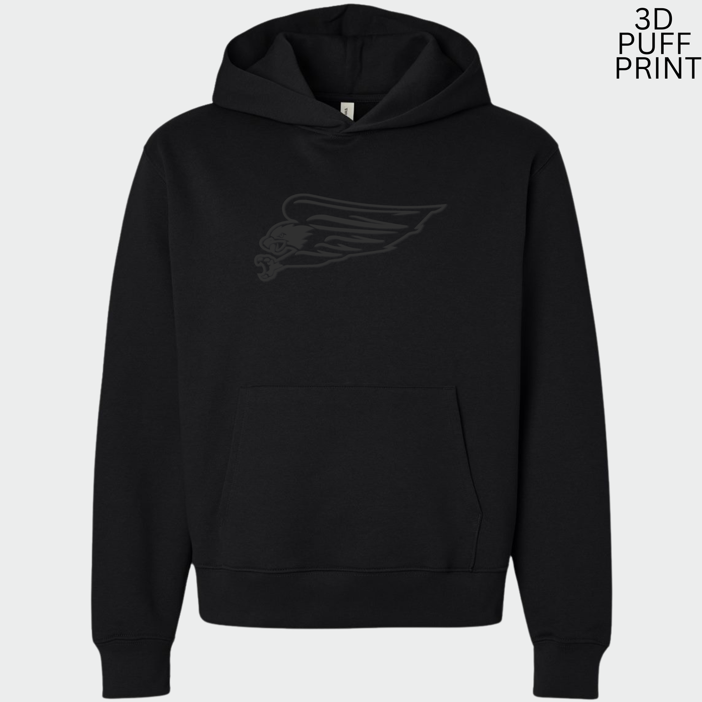 NAPTO: 3D Puff-Printed, Heavyweight Hooded Sweatshirt