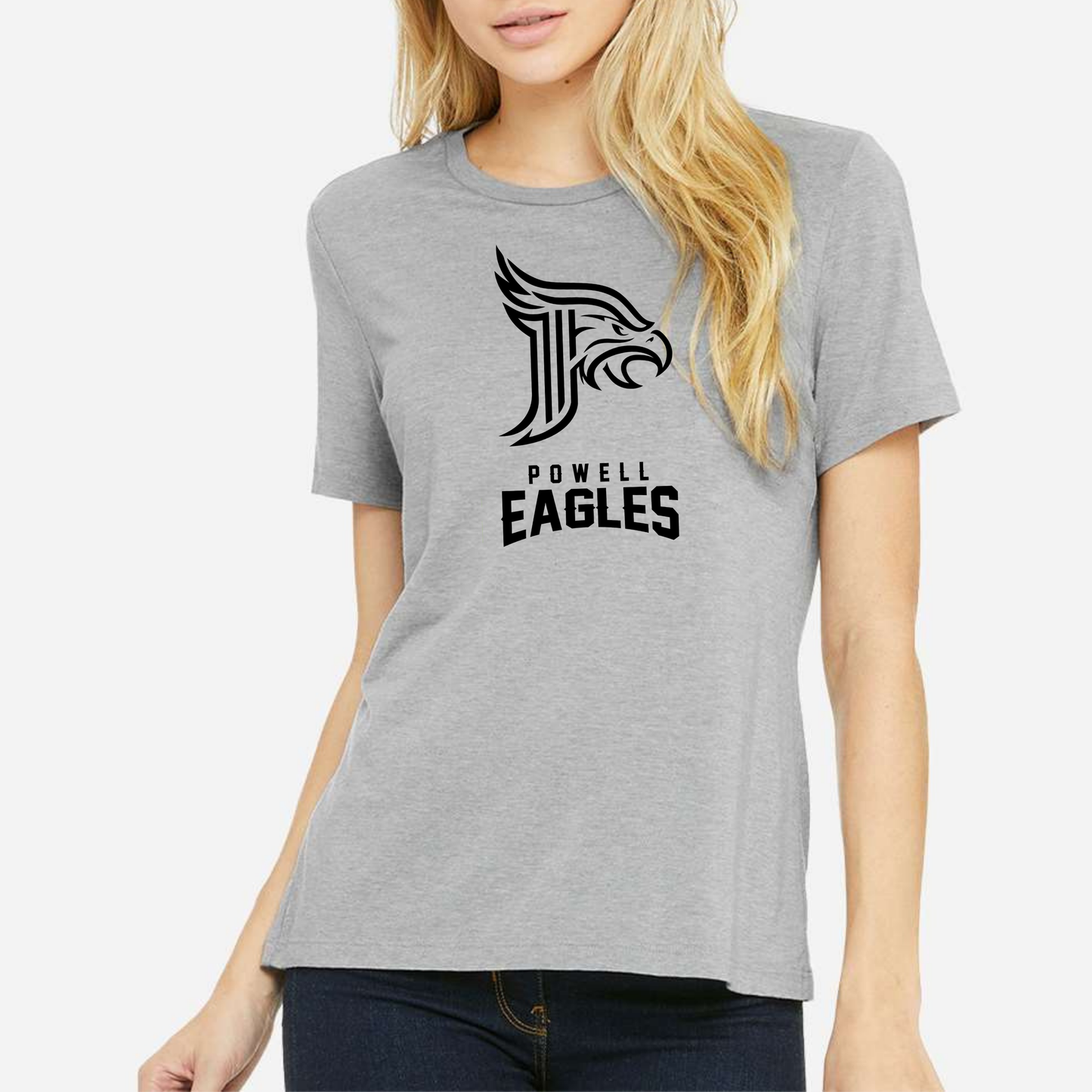 Powell Eagles: Women's Triblend Tee