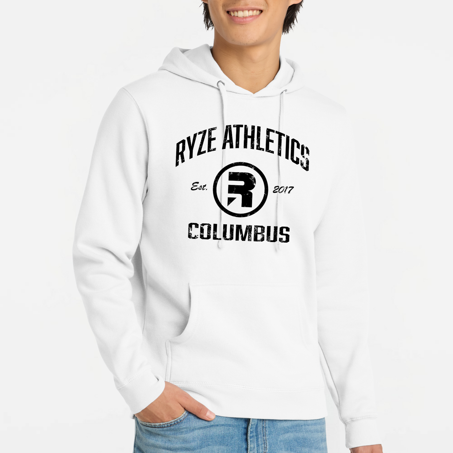 Ryze: Distressed Classic Hooded Sweatshirt