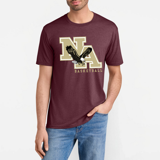 NAGTB: NA Basketball, Triblend Tee