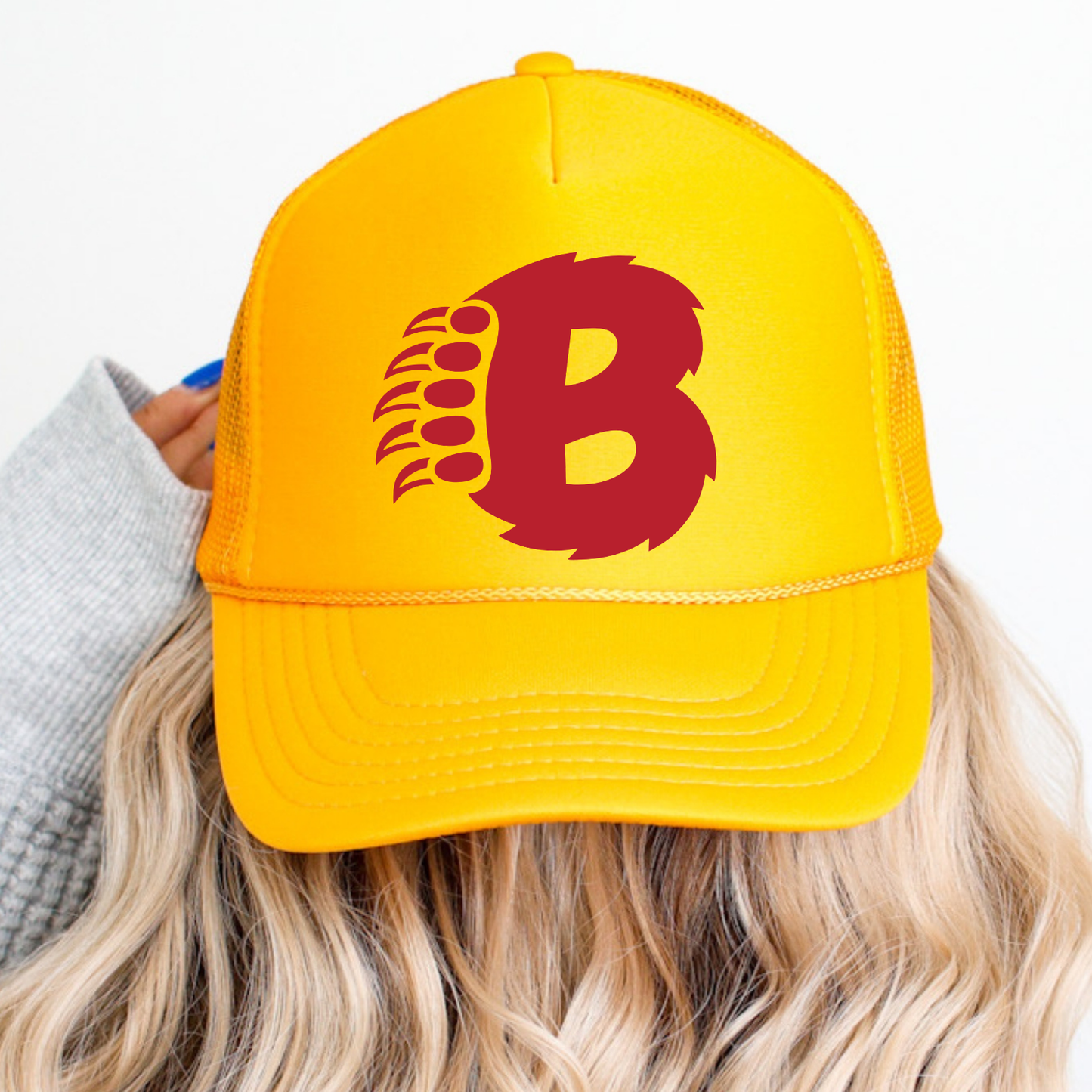 BRUINS: B-Claw Foam Trucker Hat