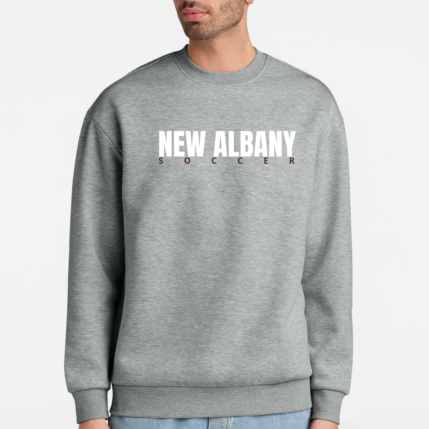 NAGS: New Albany Soccer, Heavyweight Crew Sweatshirt