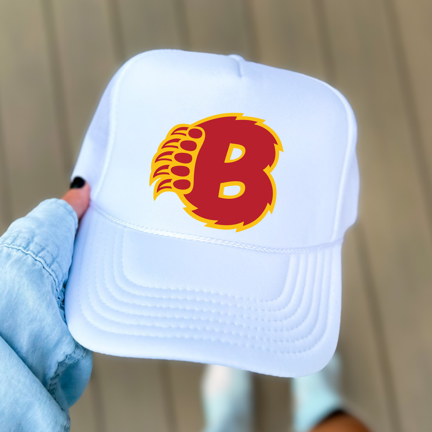 BRUINS: B-Claw Foam Trucker Hat