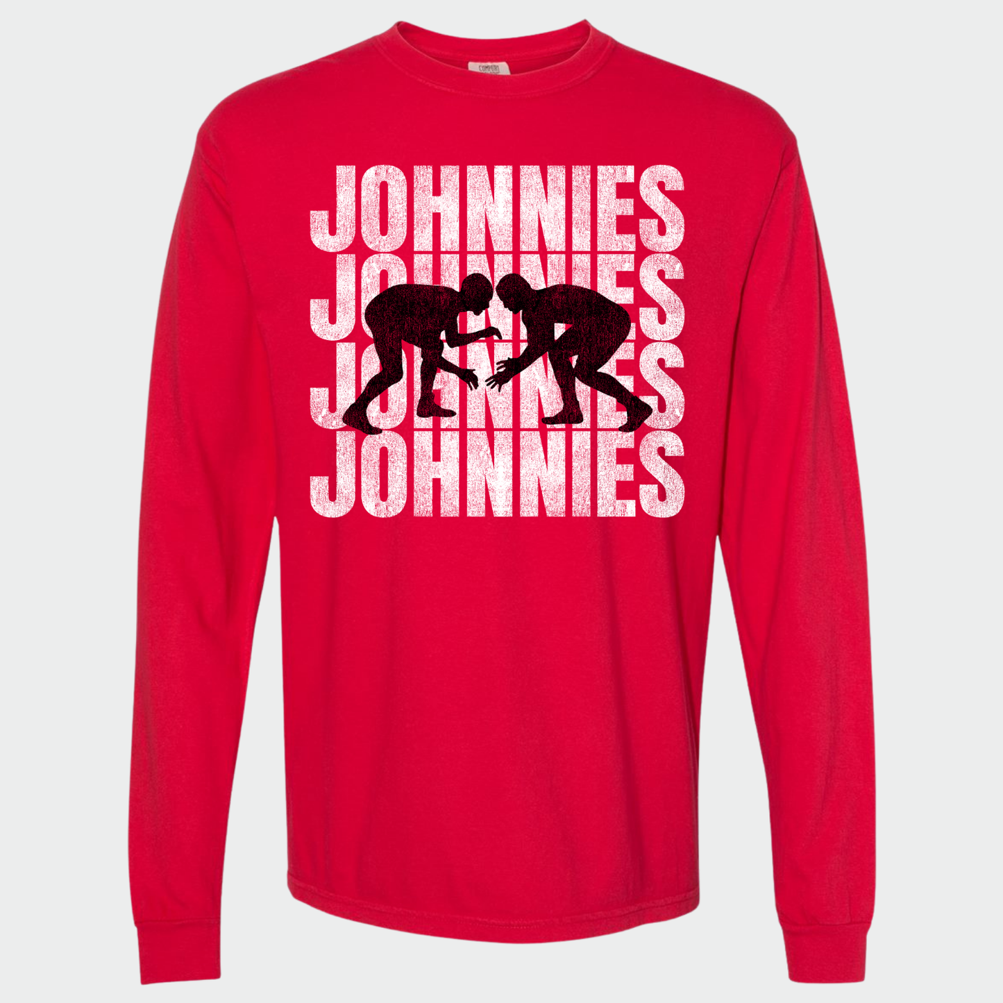 JYAA: Johnnies Wrestling *distressed graphic* Long Sleeve T-Shirt