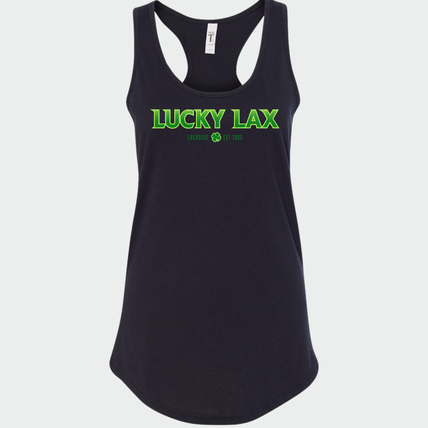 LuckyLax: Women's Racerback Tank Top