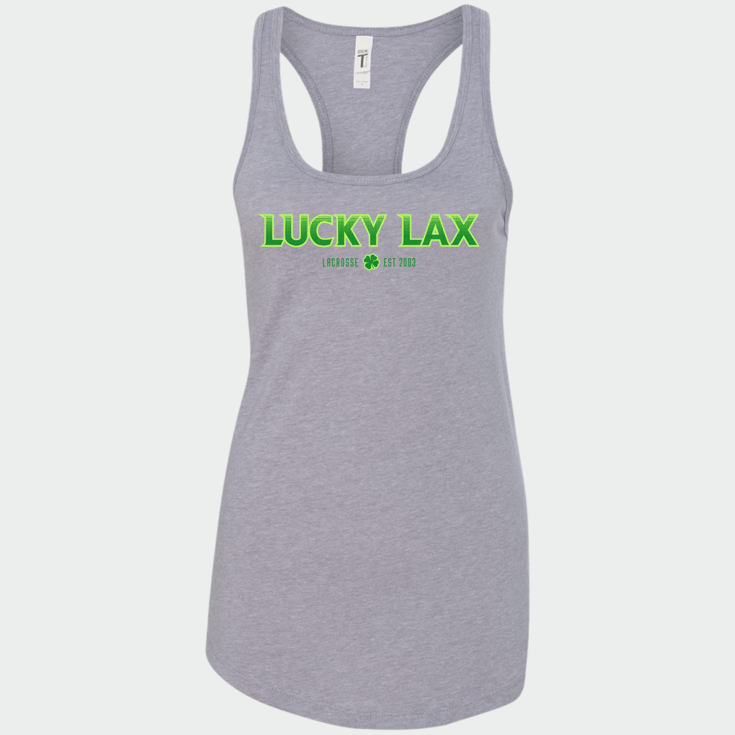 LuckyLax: Women's Racerback Tank Top