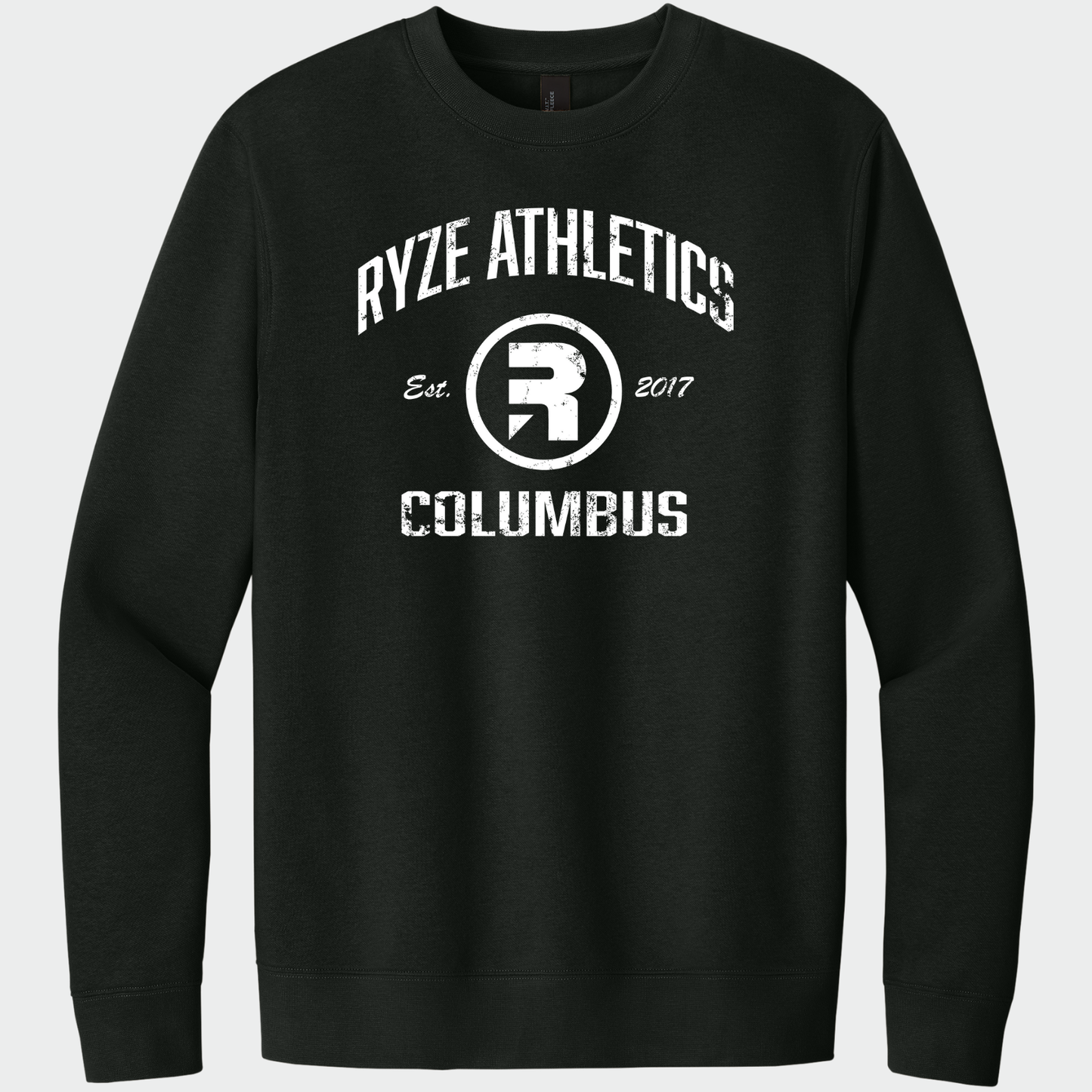 Ryze: Distressed Classic Crew Sweatshirt