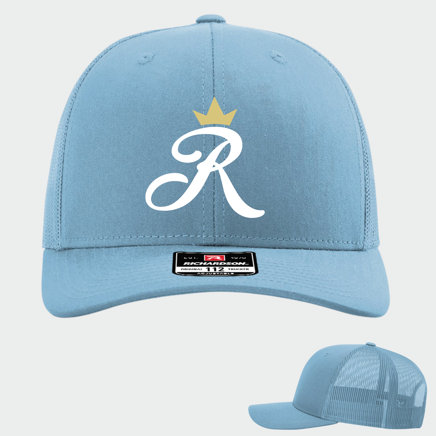 TCR: Crown R, Trucker Cap *3D Embroidered*