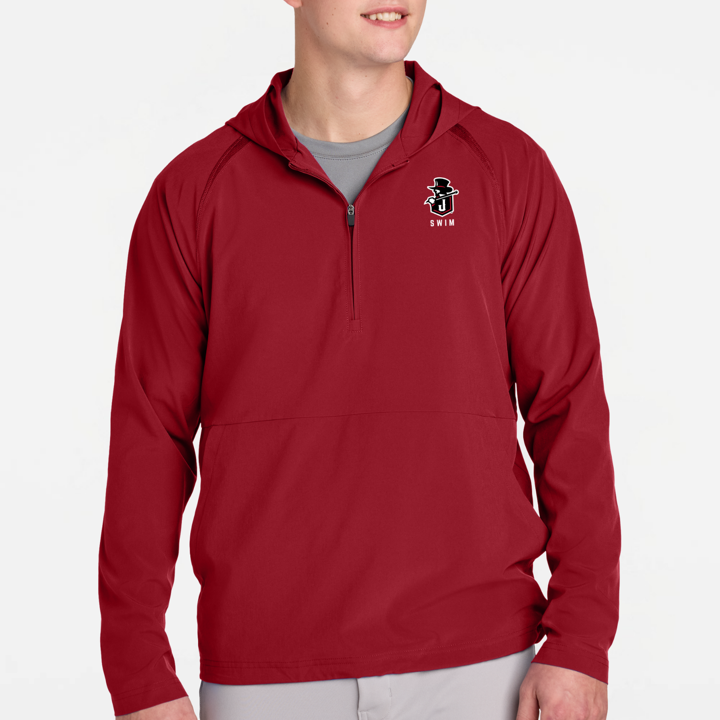 JS: Johnstown Swim 1/2 Zip Hooded Jacket