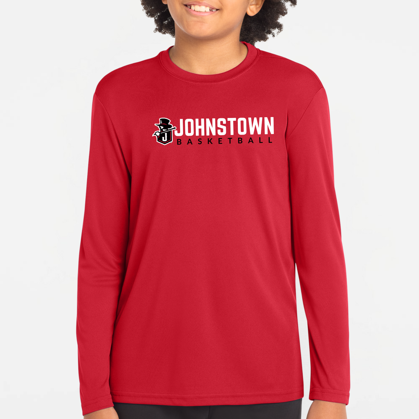 JYAA: Johnstown Basketball Long Sleeve Tech T-Shirt