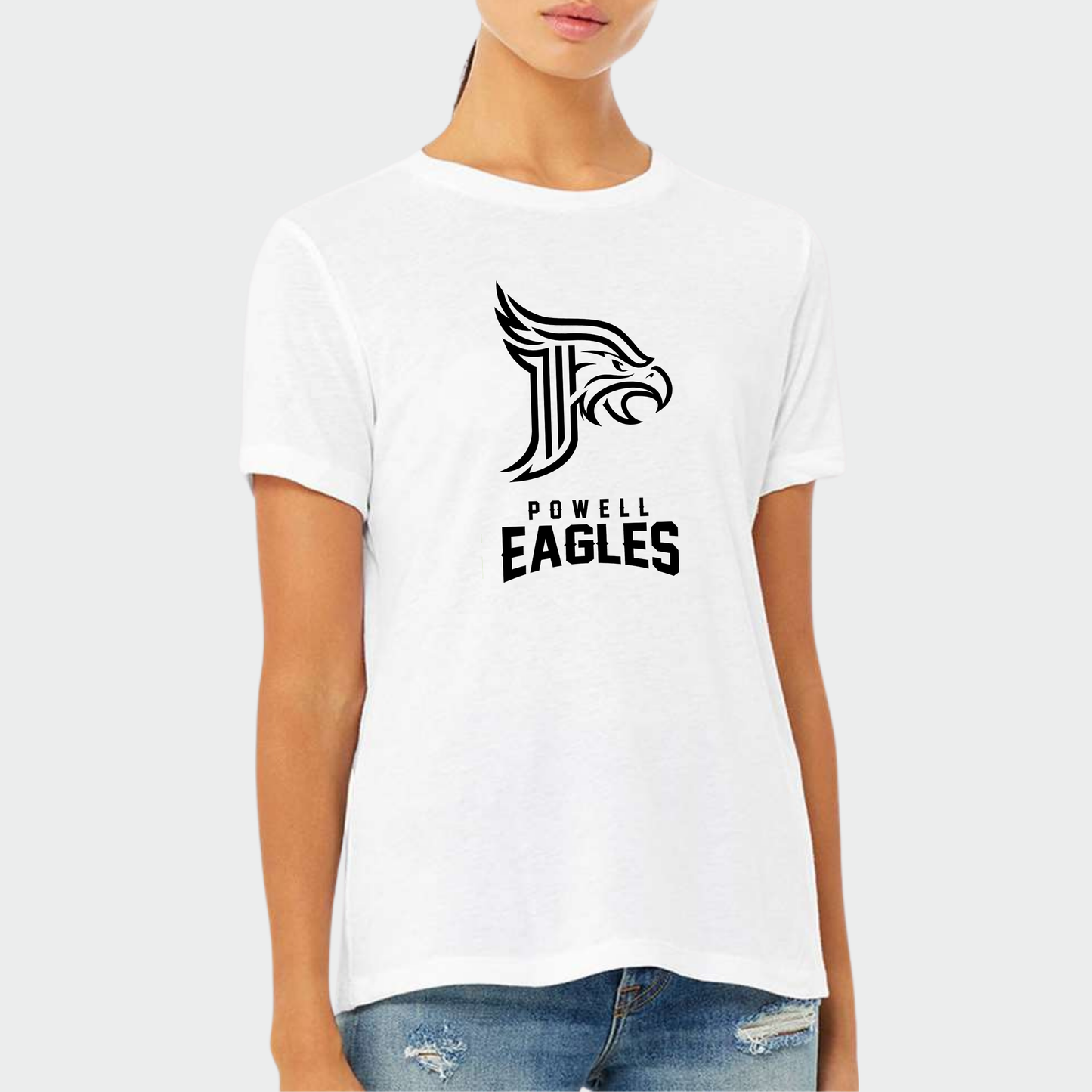 Powell Eagles: Women's Triblend Tee