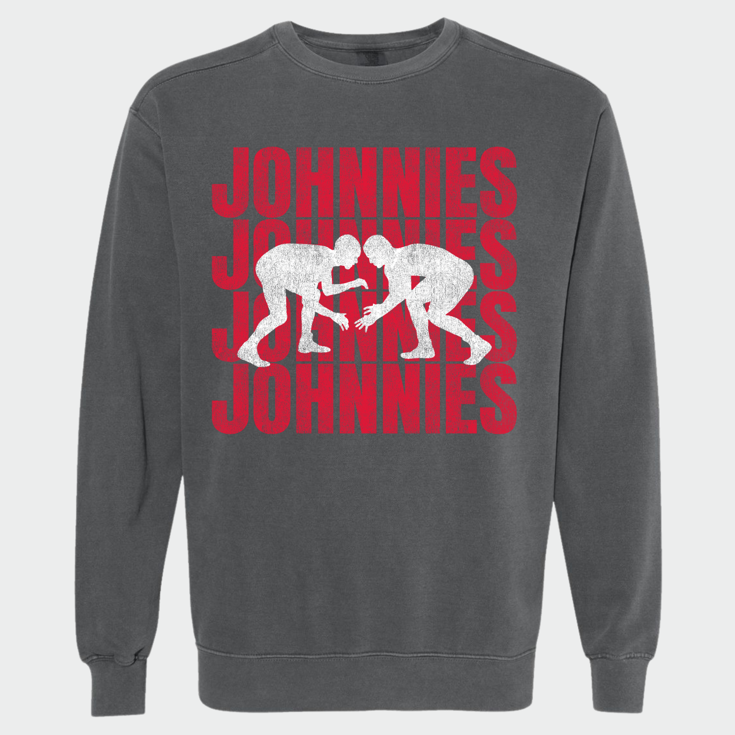 JYAA: Johnnies Wrestling *distressed graphic* Sweatshirt