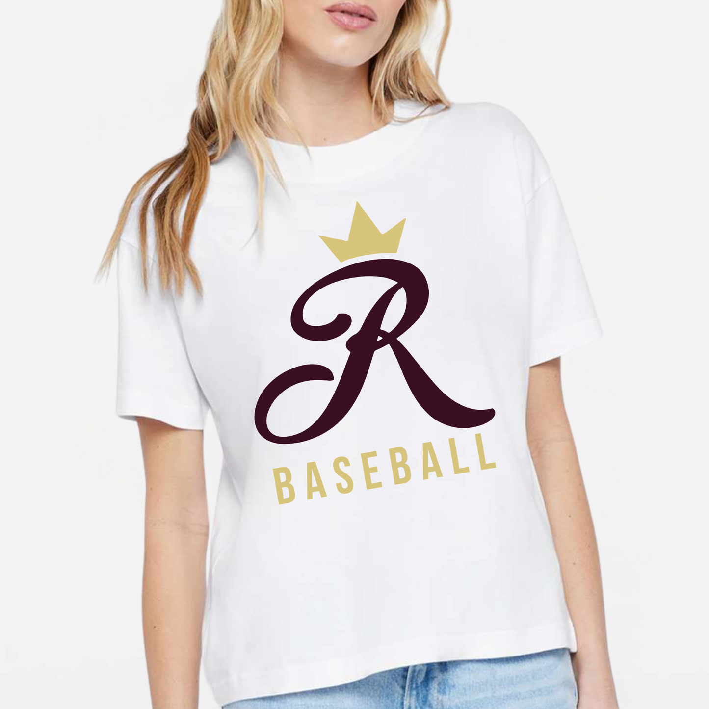 TCR: Crown R Baseball, Boxy Tee