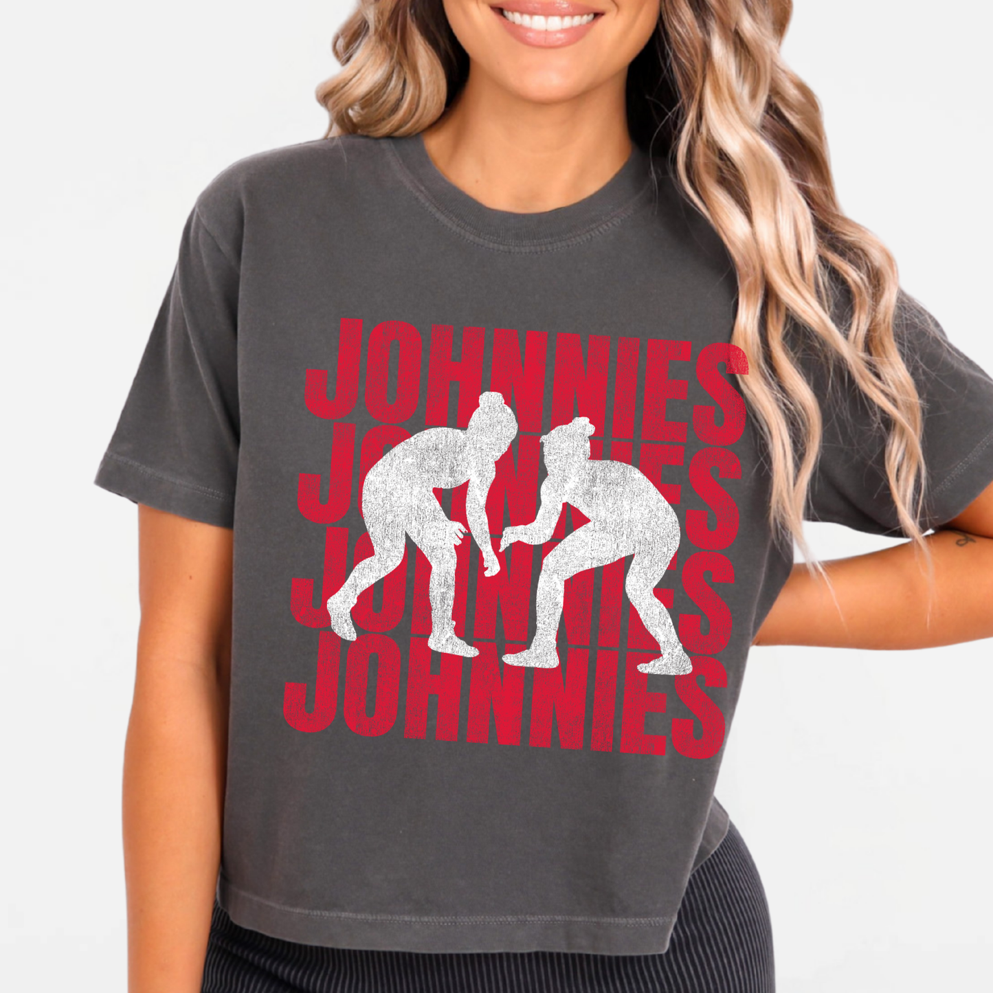 JYAA: Johnnies Wrestling *distressed graphic* Women's T-Shirt