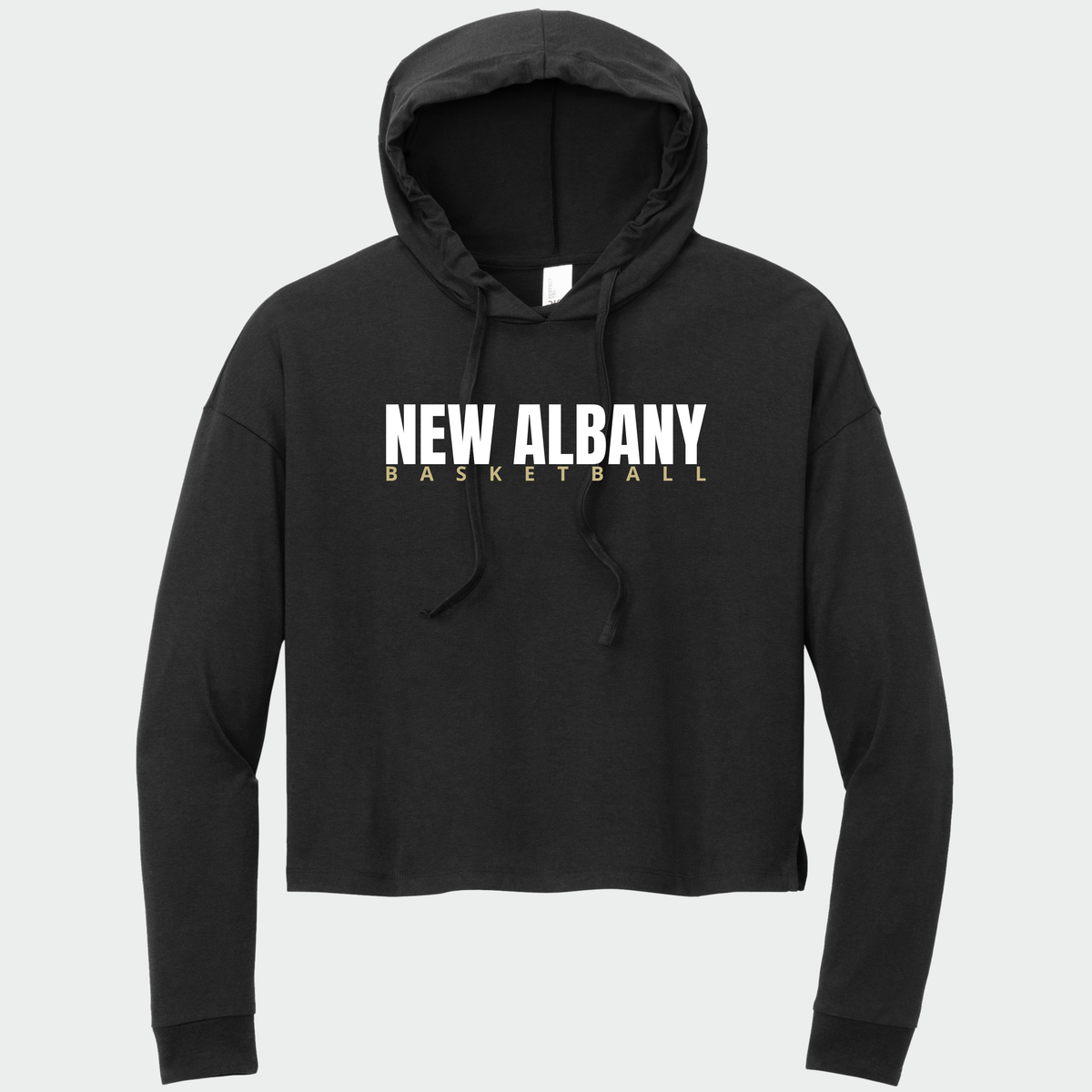 NAGTB: New Albany Basketball, Women's Long Sleeve Hooded Tee