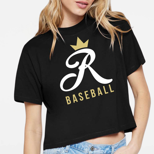 TCR: Crown R Baseball, Women's Boxy Tee
